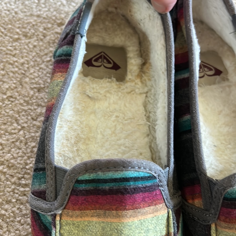 Roxy Cozy lined slip on shoes - Picture 4 of 8
